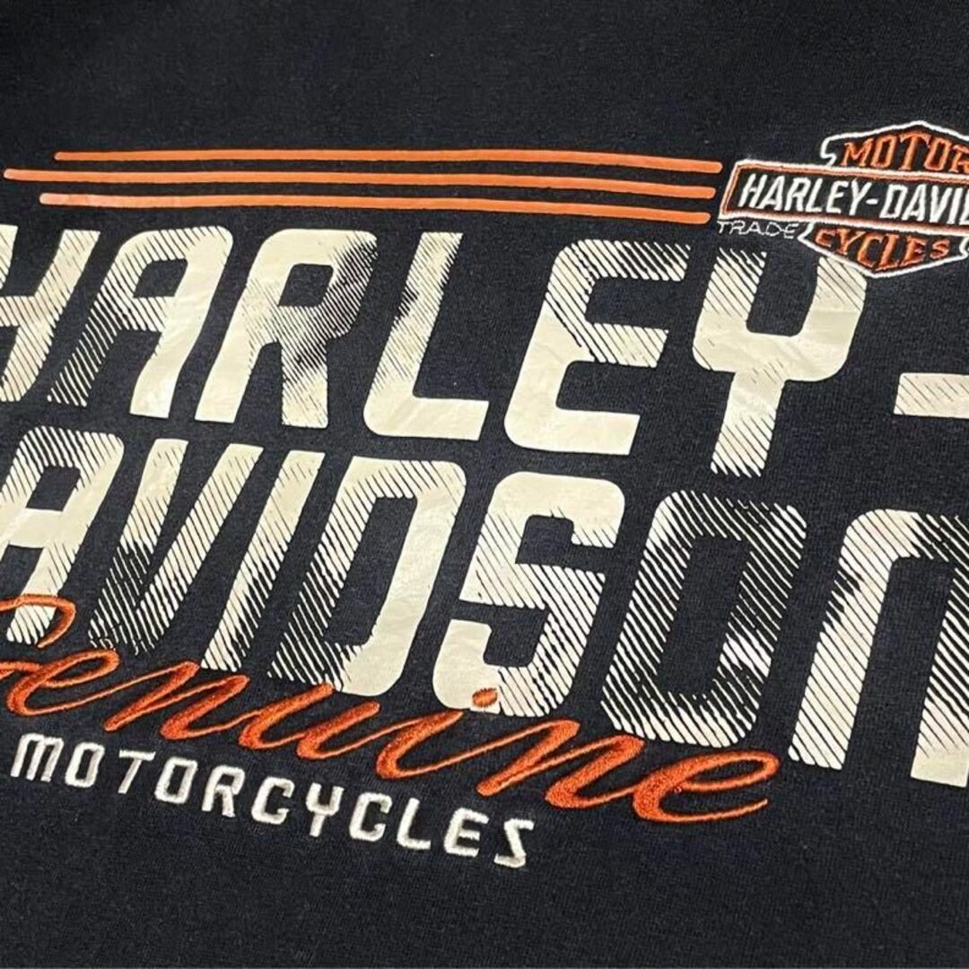 Harley Davidson - ハーレーダビッドソン スウェットパーカー やや薄手