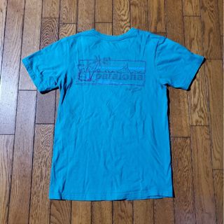 パタゴニア(patagonia)のパタゴニア◎patalohaTシャツ◎ブルーXS◎Patagonia(Tシャツ/カットソー(半袖/袖なし))