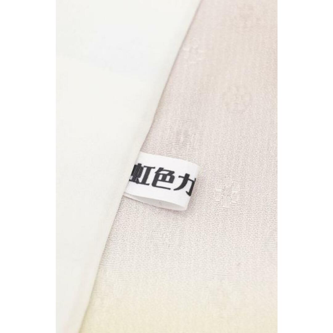 着物だいやす 565□小紋□菱健 桐壷ブランド 単衣 丹後ちりめん 横段 ...