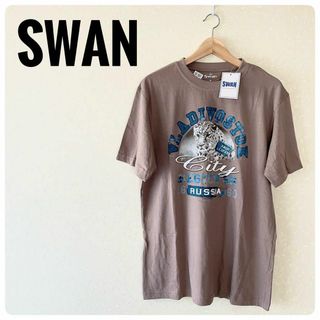 スワニー(SWANY)の新品タグ付き‼SWANスワン　メンズトップス半袖Tシャツ　綿100％　М(Tシャツ/カットソー(半袖/袖なし))