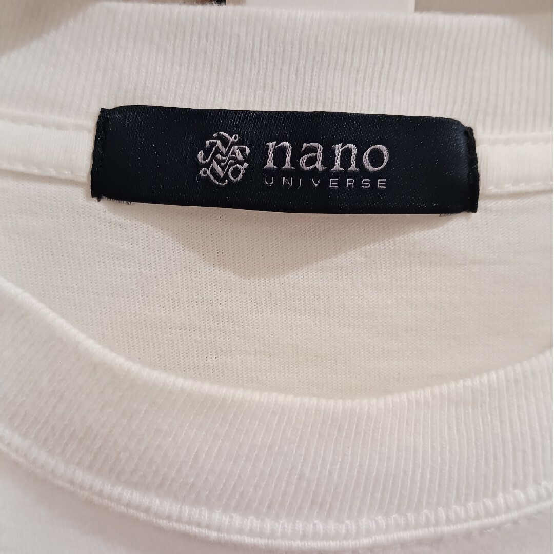 nano・universe(ナノユニバース)のnano・universe　半袖Tシャツ　Sサイズ　メンズ メンズのトップス(Tシャツ/カットソー(半袖/袖なし))の商品写真