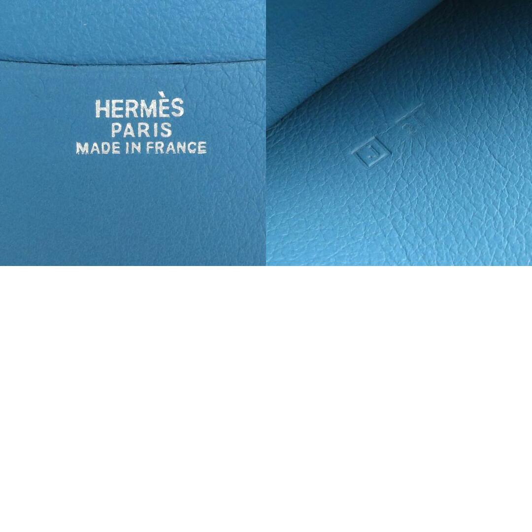 極美品 HERMES エルメス 手帳カバー アジェンダ ブルー系 レザー Y刻印  53811