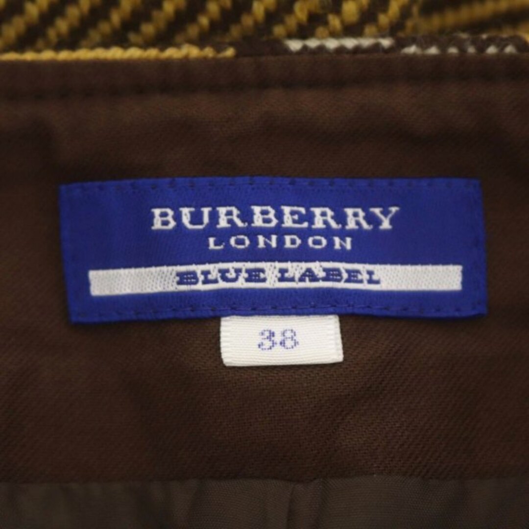 BURBERRY BLUE LABEL - バーバリーブルーレーベル チェック タック