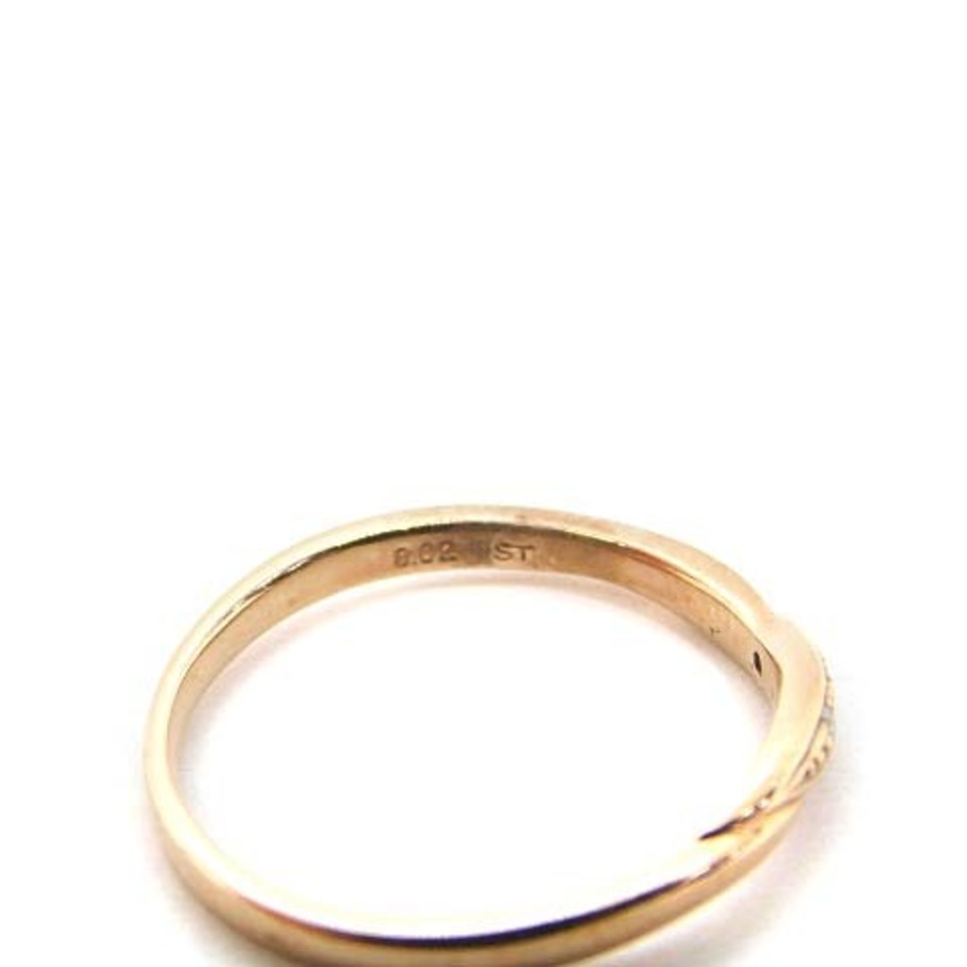 サマンサティアラ リング 指輪 K10 ダイヤモンド 7号 ピンクゴールド