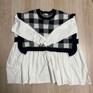 ダブルクローゼット(w closet)のW CLOSET  シャツセーター(シャツ/ブラウス(長袖/七分))