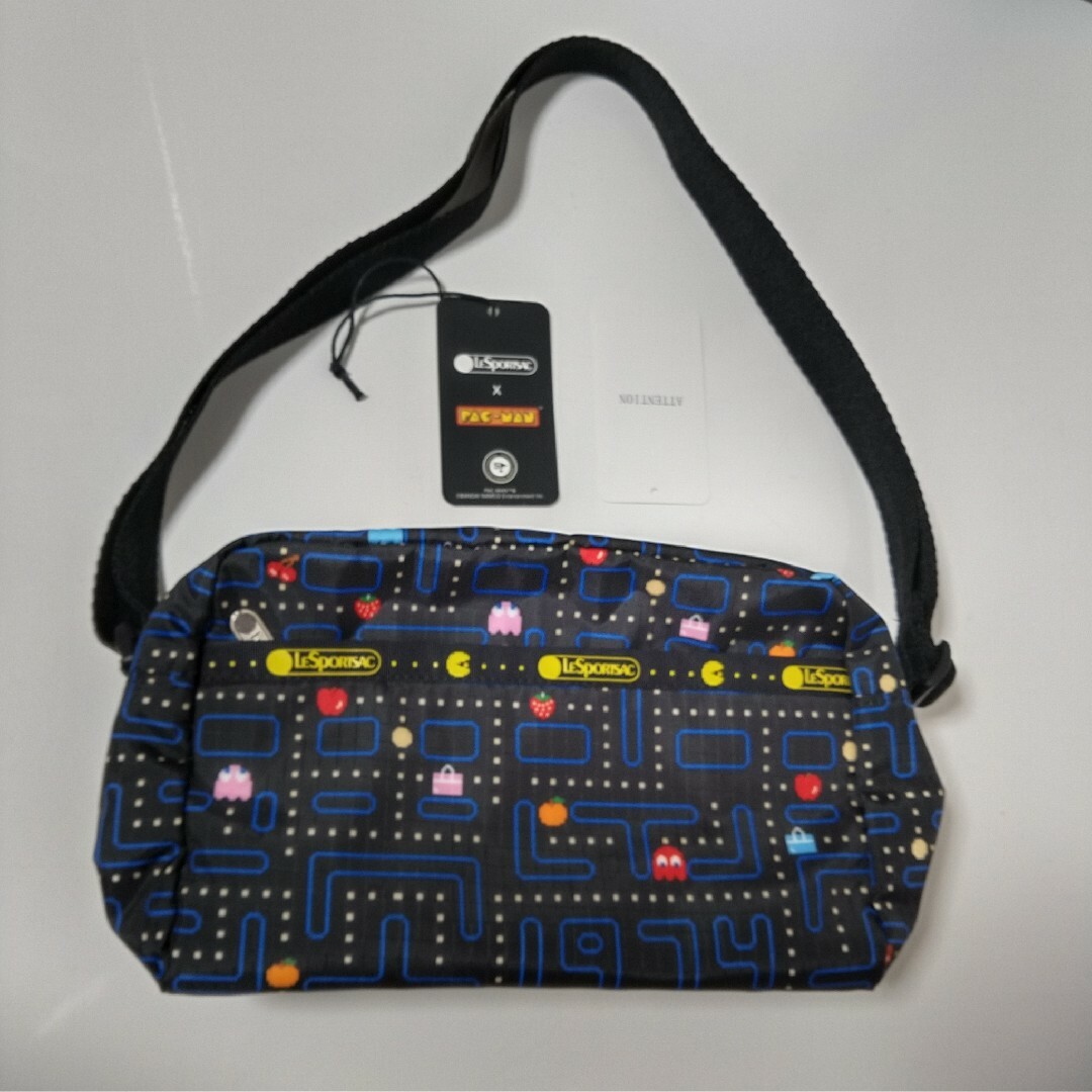 新品☆正規品　LeSportsac　パックマン　コラボ　ショルダーバッグ♪