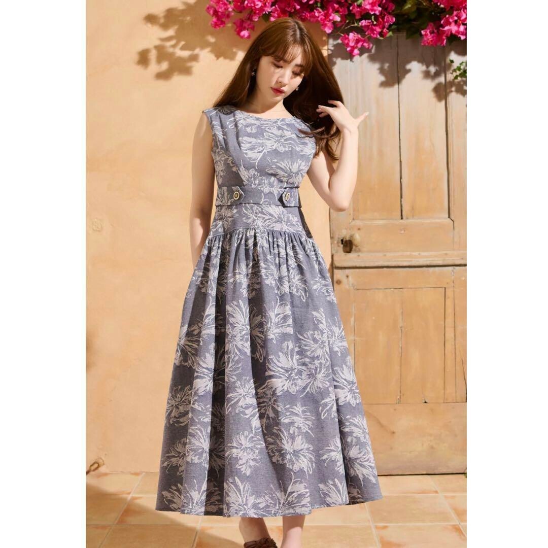 Her lip to - Floral Jacquard Midi Dressの通販 by HK's shop
