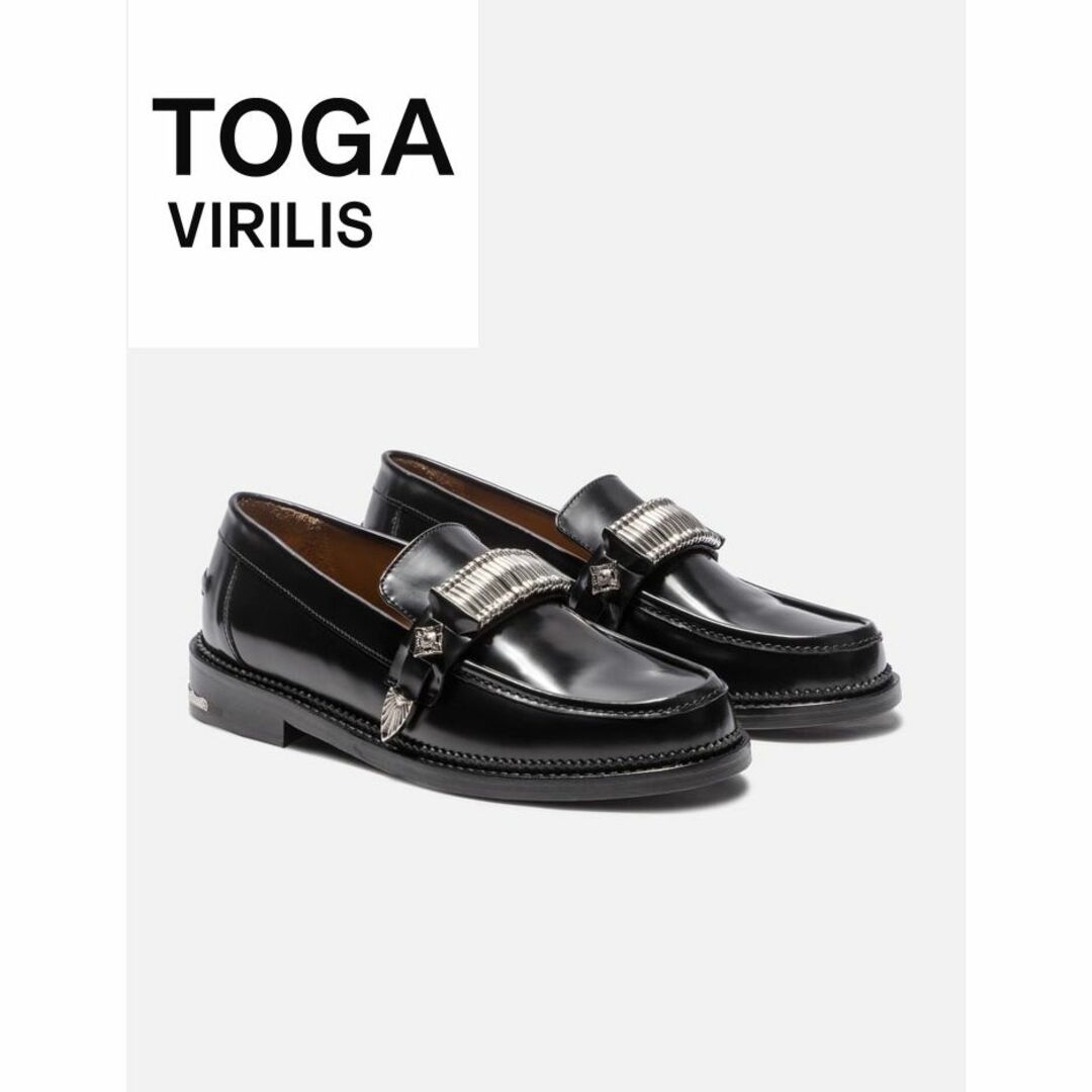 TOGA VIRILIS バックル ローファー