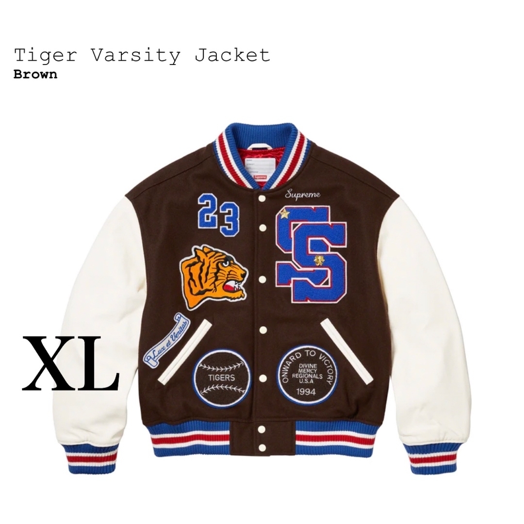 Supreme(シュプリーム)のSUPREME Tiger Varsity シュプリーム  バーシティジャケット メンズのジャケット/アウター(スタジャン)の商品写真