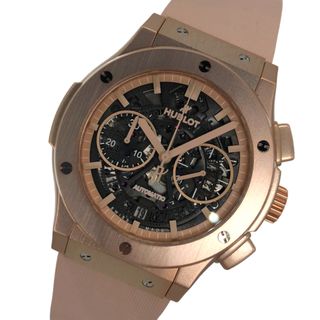 ウブロ(HUBLOT)の　ウブロ HUBLOT アエロフュージョン クロノグラフ アルミニウム ピンク 525.UP.0192.RX.JPN ピンク アルミニウム メンズ 腕時計(その他)