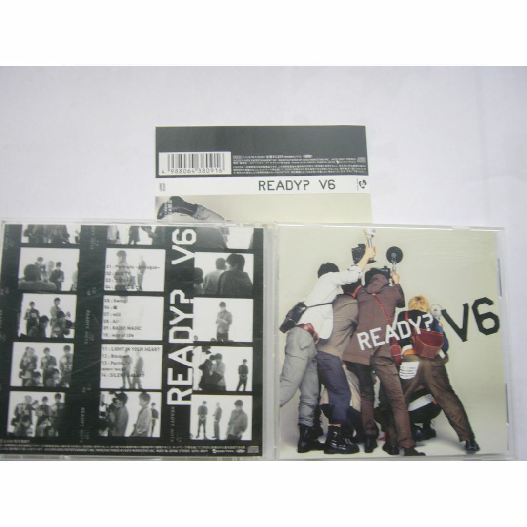 V6 / 11thアルバム 「READY？」 通常盤  エンタメ/ホビーのCD(ポップス/ロック(邦楽))の商品写真