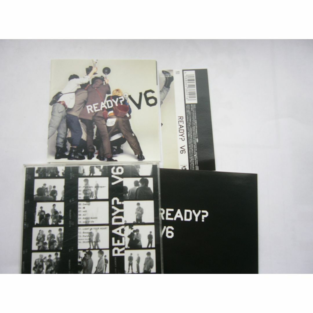 V6 / 11thアルバム 「READY？」 通常盤  エンタメ/ホビーのCD(ポップス/ロック(邦楽))の商品写真