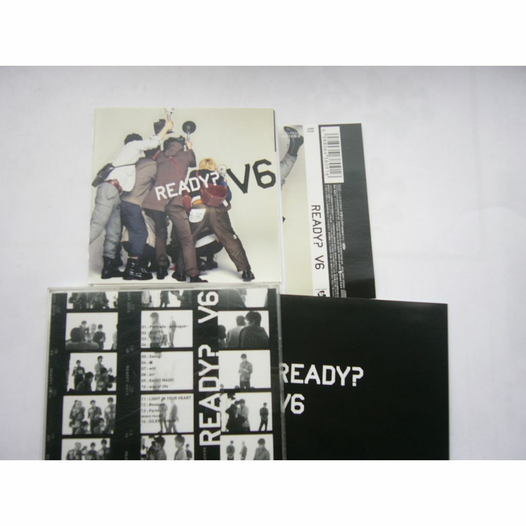 V6 / 11thアルバム 「READY？」 通常盤  エンタメ/ホビーのCD(ポップス/ロック(邦楽))の商品写真