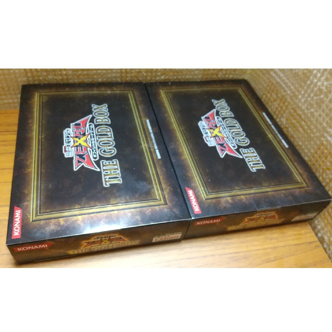 遊戯王ゼアル THE GOLD BOX 2個【未開封】 エンタメ/ホビーのトレーディングカード(Box/デッキ/パック)の商品写真