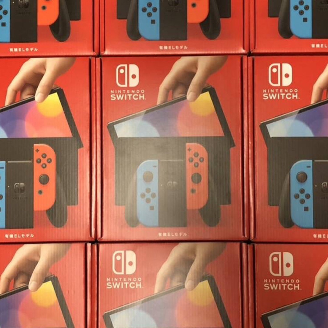 新品・未開封 Nintendo Switch 有機ELモデル ネオン 本体