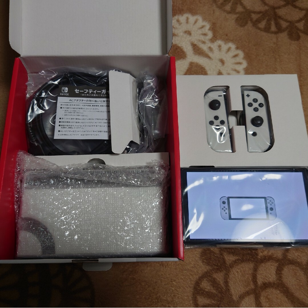 新品 未使用品 Nintendo Switch 有機ELモデル 保証印無し 新品 未使用品 Nintendo Switch 有機ELモデル 保証印無し