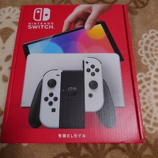 ニンテンドースイッチ(Nintendo Switch)の新品 未使用品 Nintendo Switch 有機ELモデル 保証印無し(家庭用ゲーム機本体)