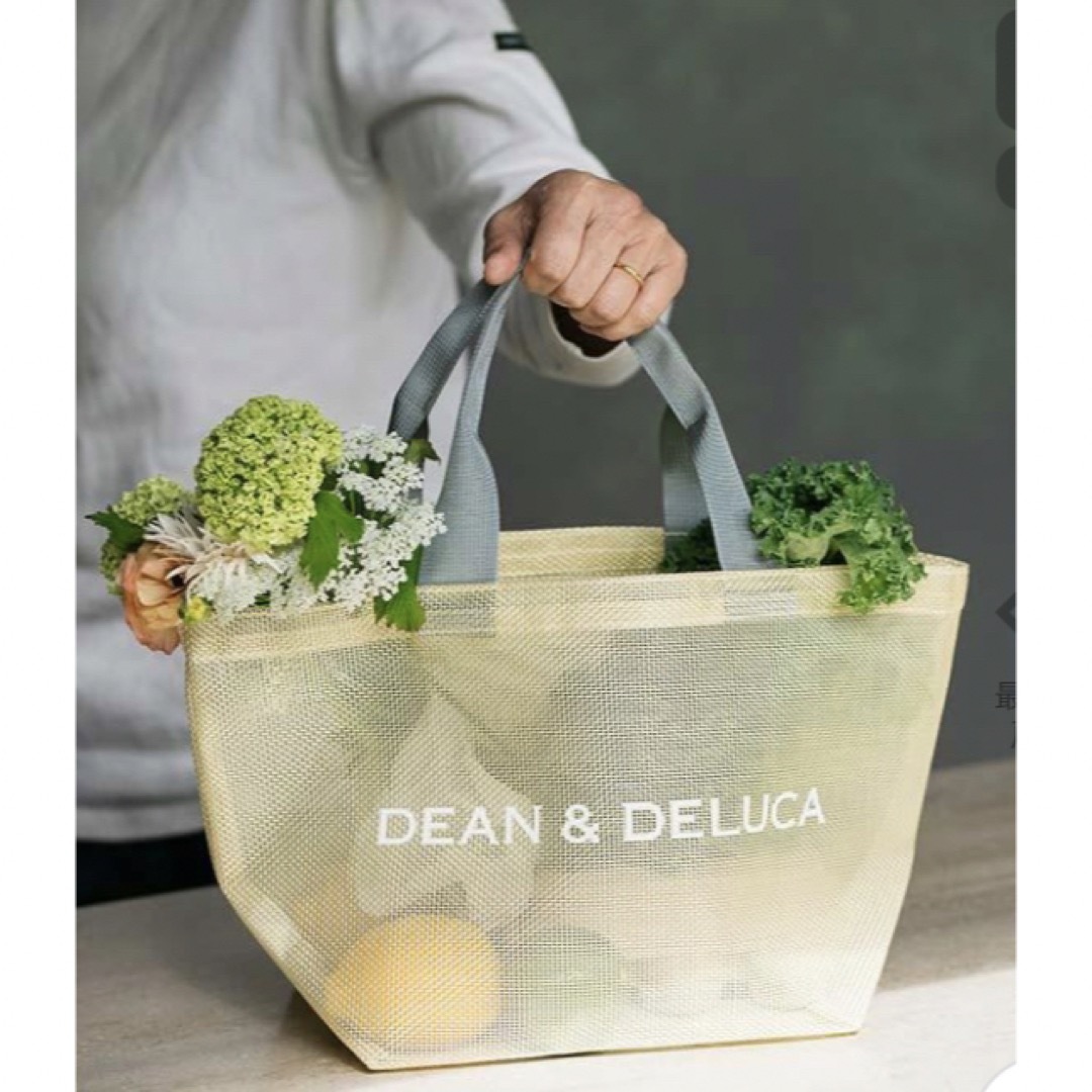 DEAN & DELUCA(ディーンアンドデルーカ)の🌸DEEN &DELUCAメッシュトートバッグSサイズ🌸 レディースのバッグ(トートバッグ)の商品写真