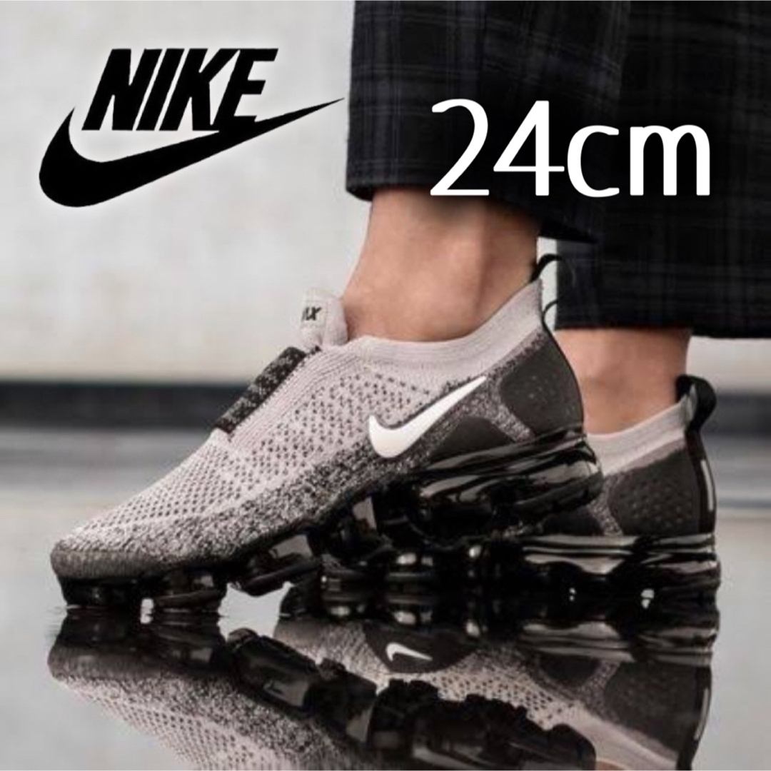 NIKE - 美品! NIKE AIR VAPORMAX FLYKNIT MOC 24cmの通販 by memame's