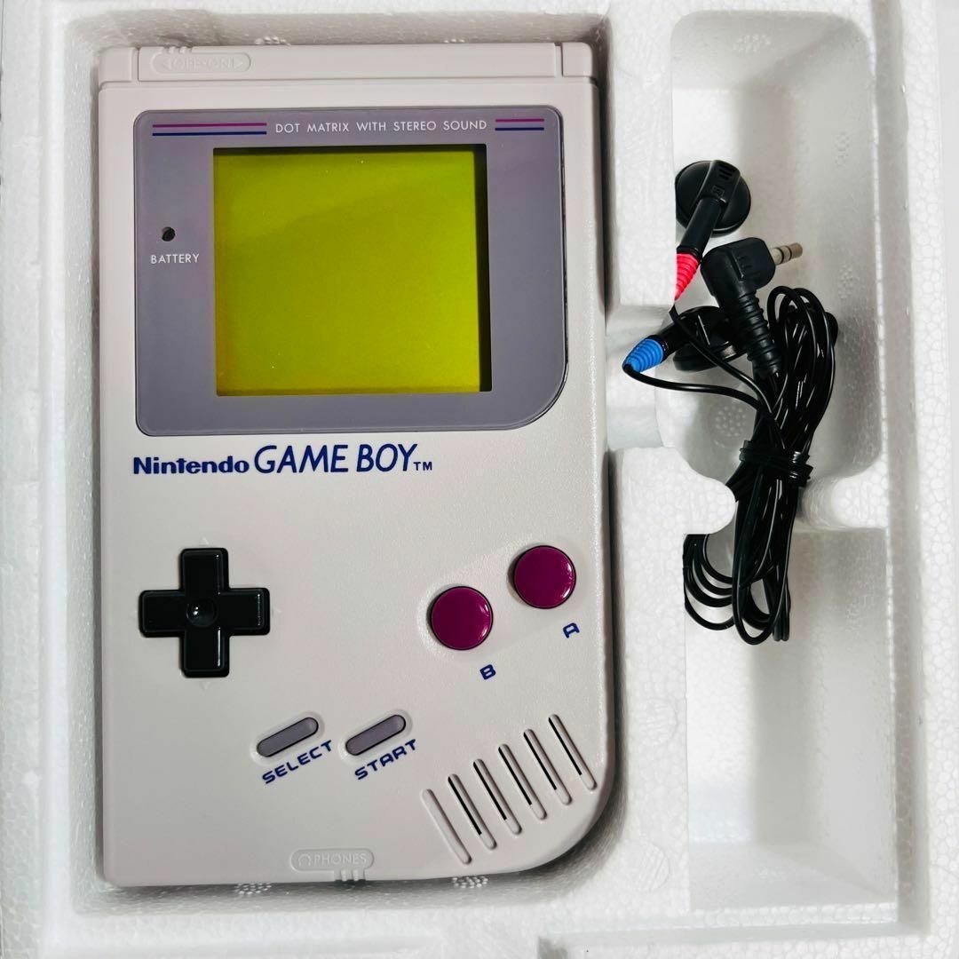 ニンテンドー　美品 初代ゲームボーイ 本体 DMG-01　取扱説明書　箱付き