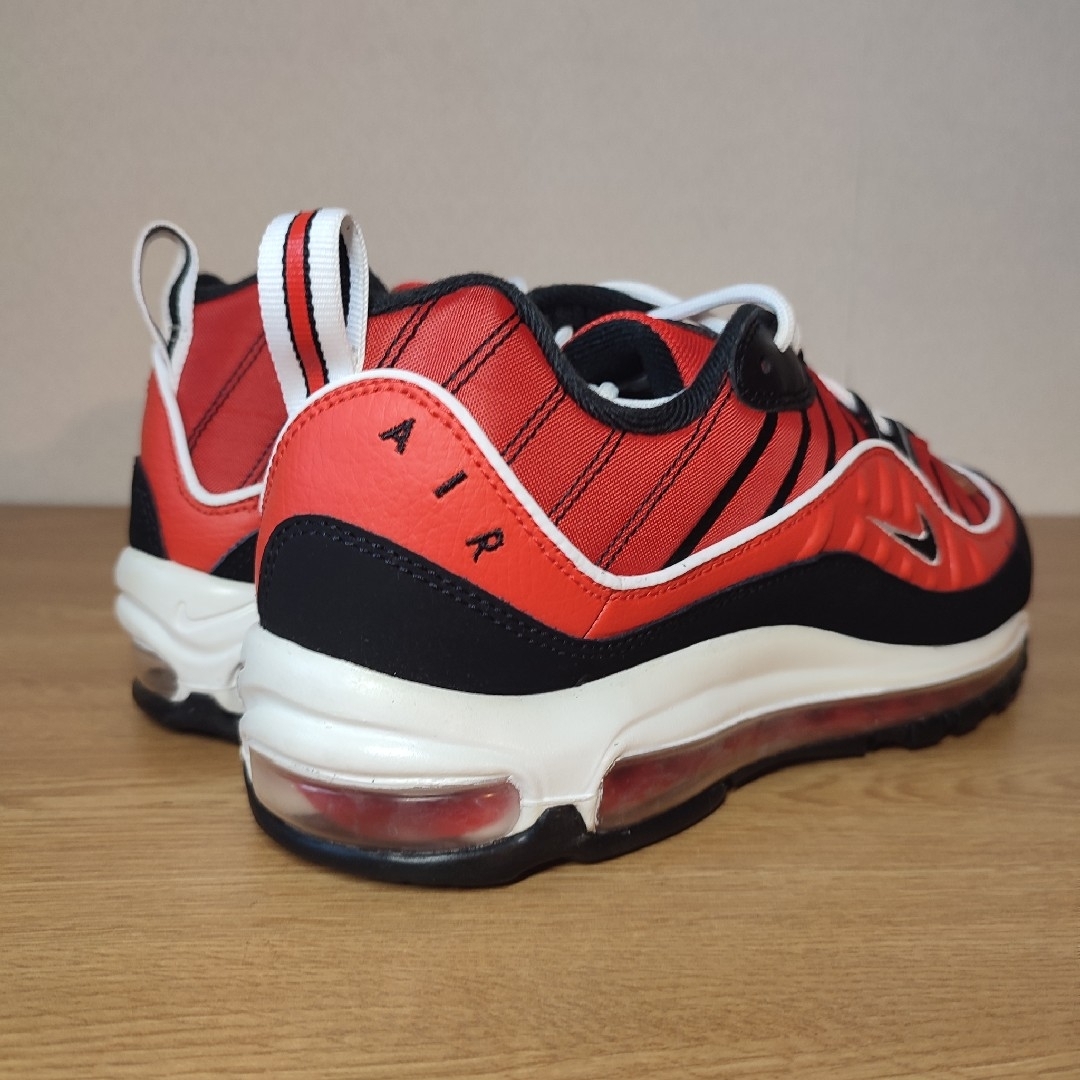 箱付 新品未使用 NIKE AIR MAX 98 "HABANERO RED"