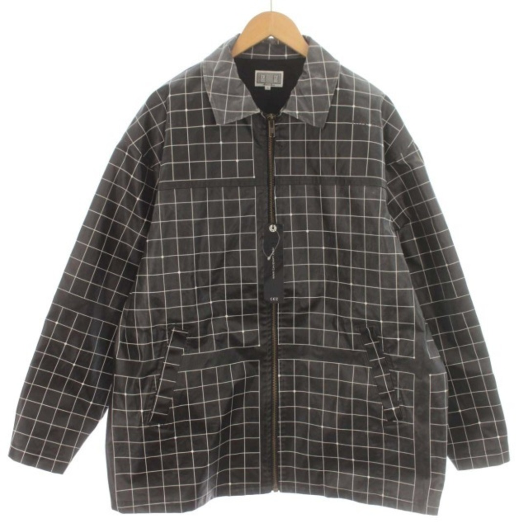 C.E CAV EMPT COATED GRID JACKET チェック L64cm袖丈