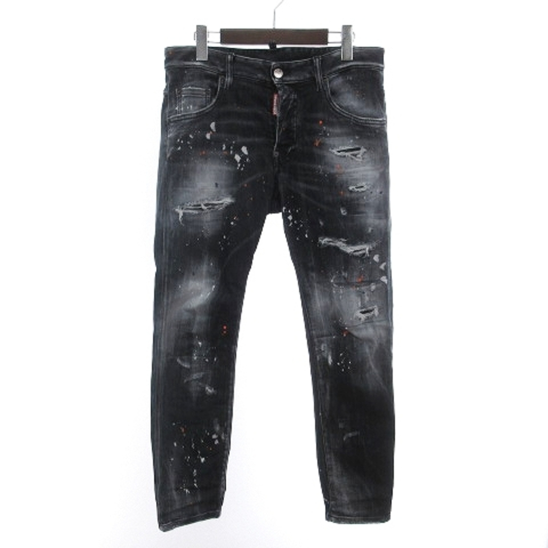 DSQUARED2 - ディースクエアード 美品 23SS SKATER JEANS ジーンズ 黒