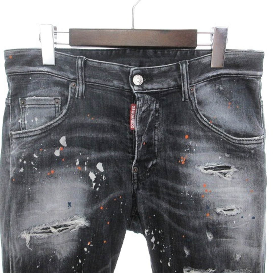 DSQUARED2 - ディースクエアード 美品 23SS SKATER JEANS ジーンズ 黒