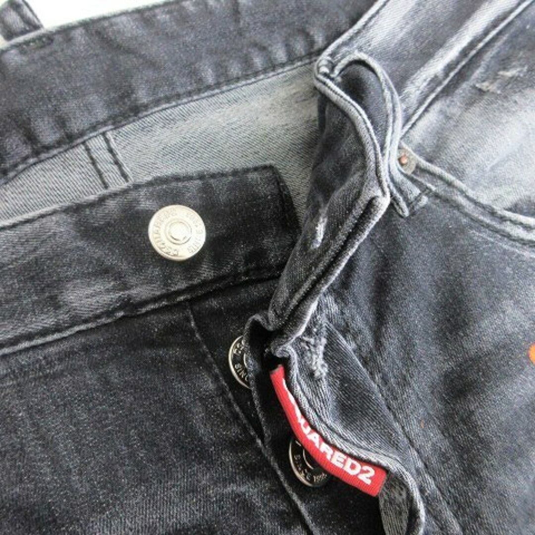 DSQUARED2   ディースクエアード 美品 SS SKATER JEANS ジーンズ 黒