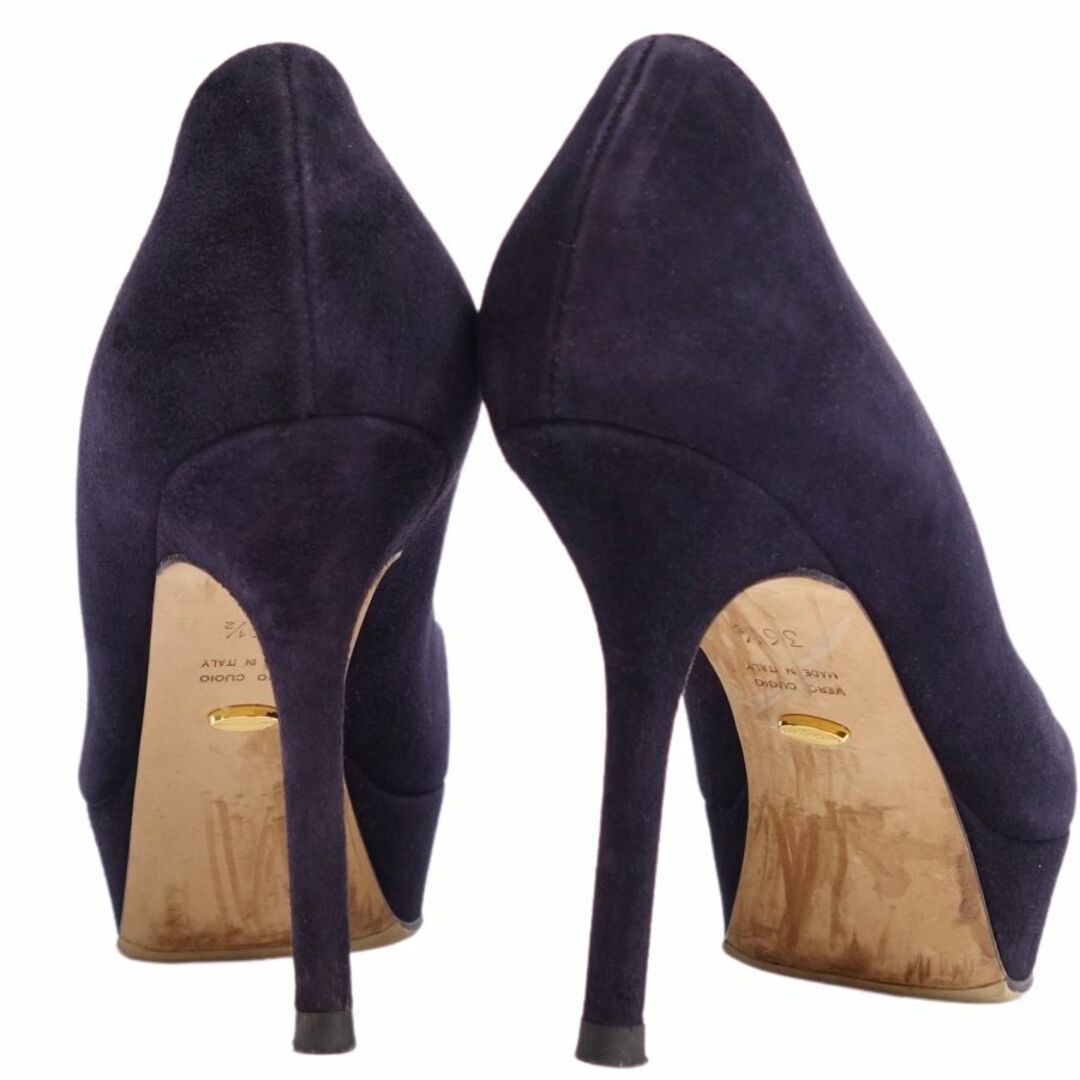 美品 セルジオロッシ SERGIO ROSSI パンプス スウェードレザー 美品 セルジオロッシ SERGIO ROSSI パンプス スウェードレザー