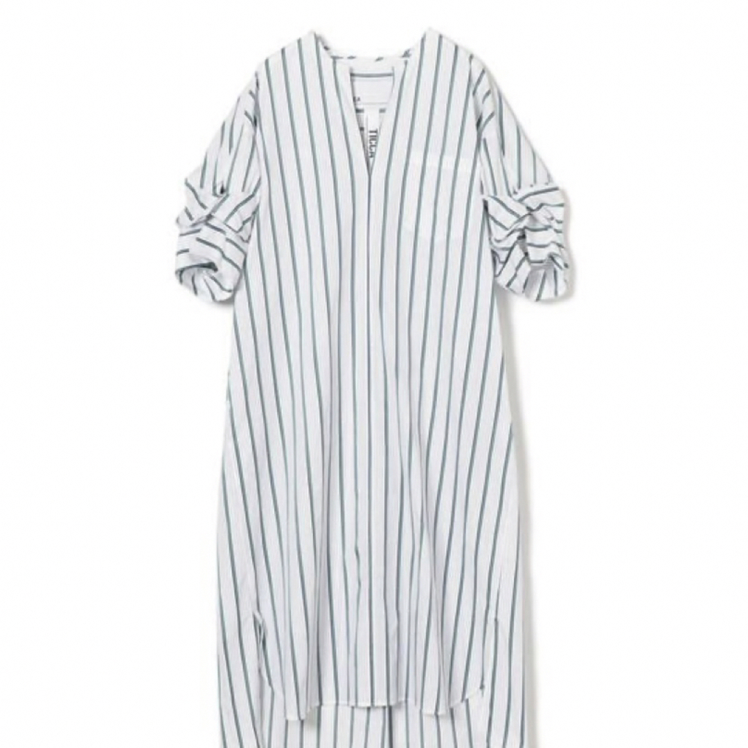TICCA ティッカ ツイストスリーブワンピース ロングワンピース