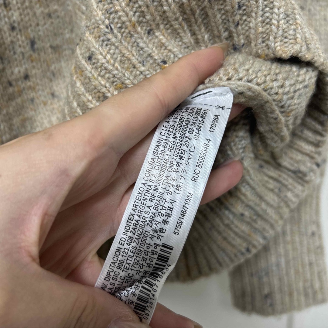 オーバーポロニット ZARA オーバーポロニット ZARA