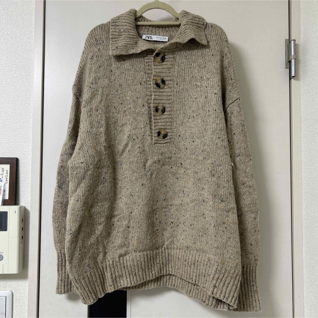 オーバーポロニット ZARA | フリマアプリ ラクマ オーバーポロニット ZARA