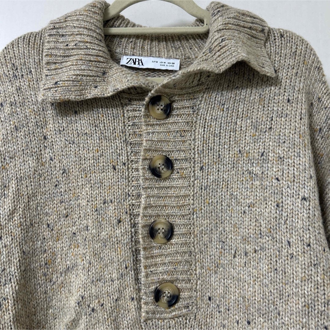 オーバーポロニット ZARA オーバーポロニット ZARA