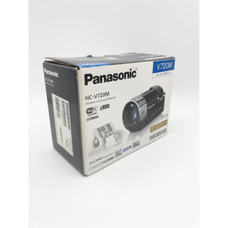 パナソニック(Panasonic)の中古 箱付 完品 パナソニック デジタルハイビジョンビデオカメラ V720 内蔵(ビデオカメラ)