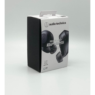 オーディオテクニカ(audio-technica)の中古 箱付 オーディオテクニカ ワイヤレスイヤホン ブラック ATH-CKS50(ヘッドフォン/イヤフォン)