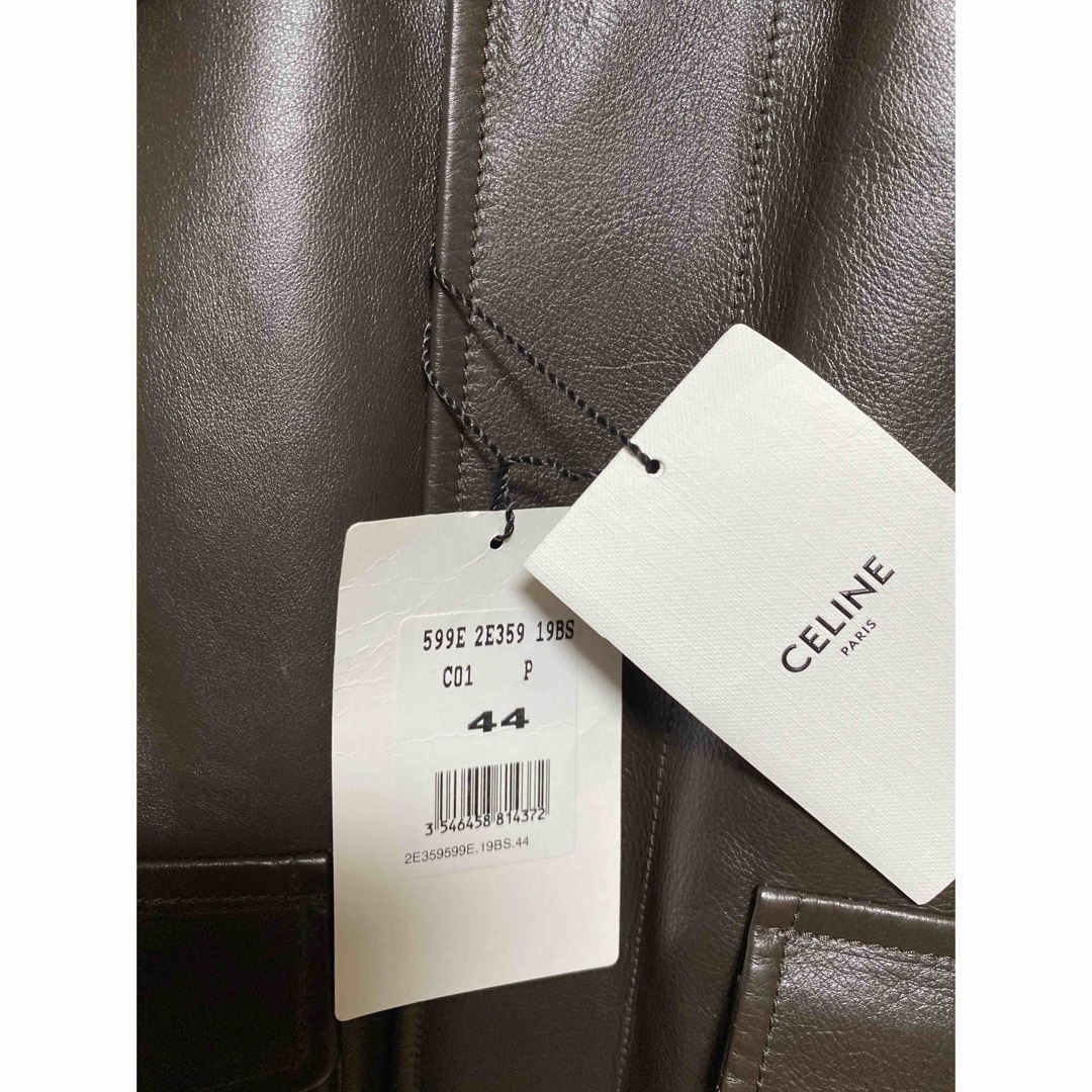 新品未使用 CELINE セリーヌ レザージャケット 44 エディ