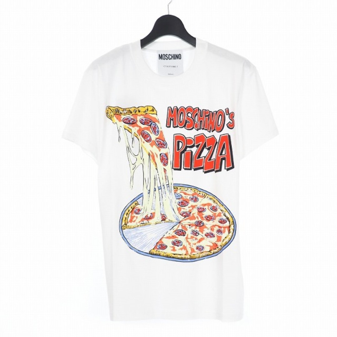 モスキーノ MOSCHINO Tシャツ 半袖 XS 白 A0713