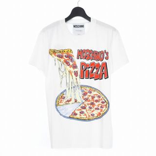 モスキーノ(MOSCHINO)のモスキーノ MOSCHINO Tシャツ 半袖 XS 白 A0713(Tシャツ/カットソー(半袖/袖なし))