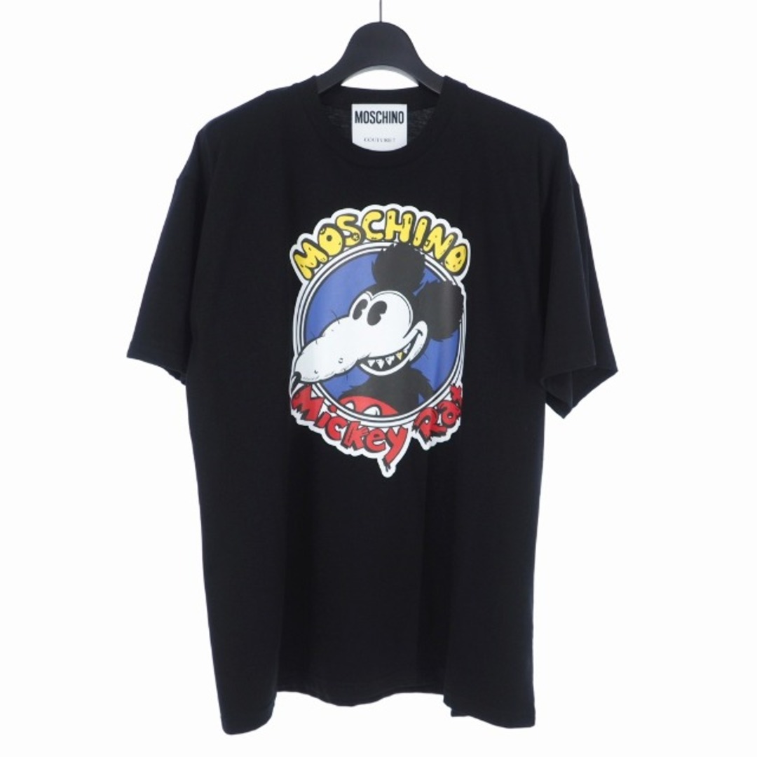 MOSCHINO(モスキーノ)のモスキーノ 20SS ネズミプリント Tシャツ カットソー 半袖 XXS メンズのトップス(Tシャツ/カットソー(半袖/袖なし))の商品写真