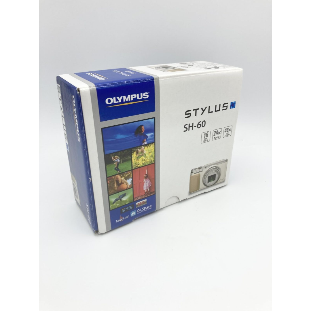 OLYMPUS(オリンパス)の中古 箱付 完品 オリンパス OLYMPUS デジタルカメラ STYLUS ホワ スマホ/家電/カメラのカメラ(その他)の商品写真