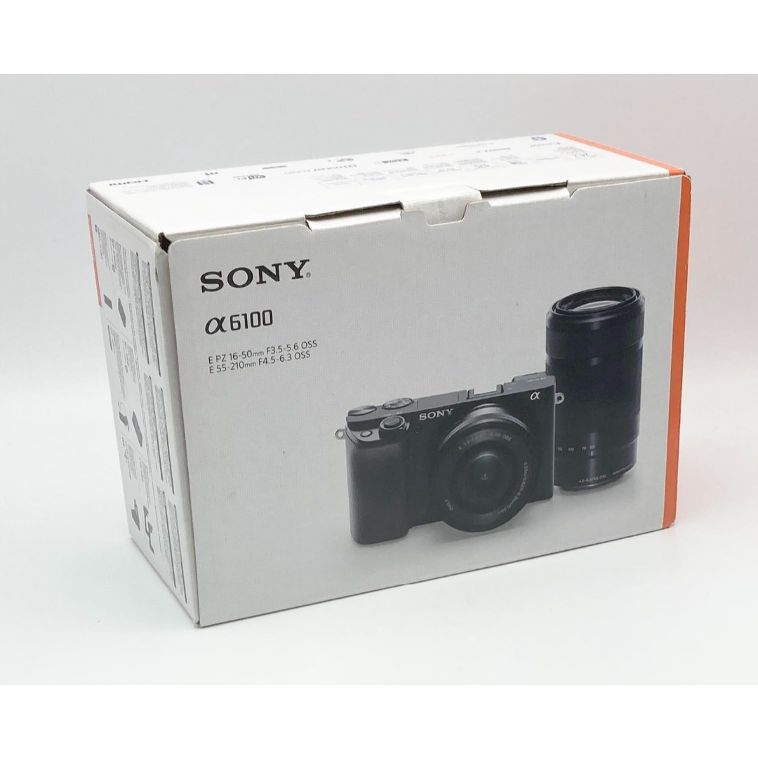 箱付 完品 SONY ソニー ミラーレス一眼 α6100 ダブルズームレン