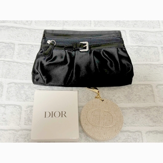 クリスチャンディオール(Christian Dior)のDior  ディオール  ノベルティ  ミラー  ミニポーチ  未使用  非売品(ノベルティグッズ)