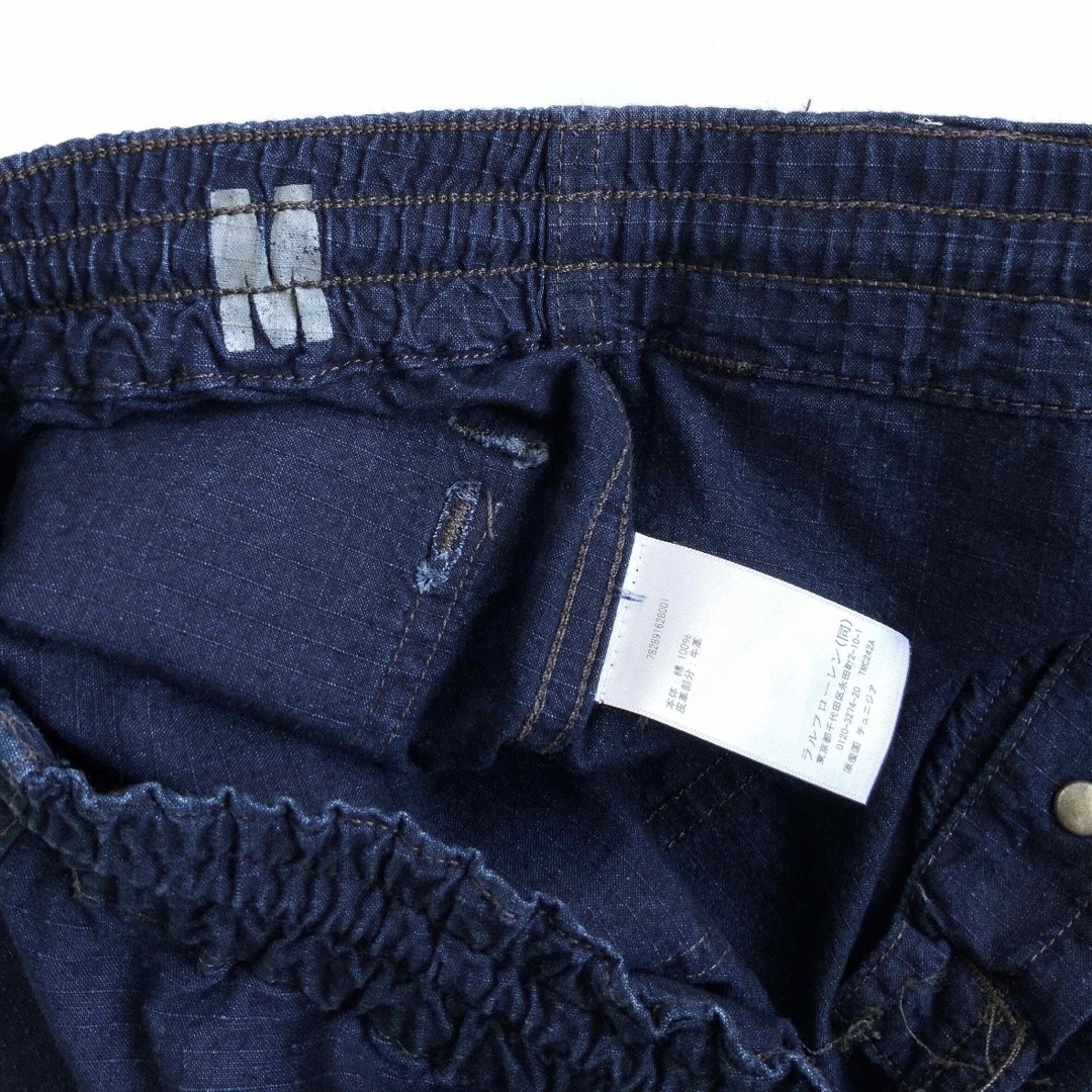23SS 新品 RRL ダブルアールエル インディゴ ショートパンツ ショーツ