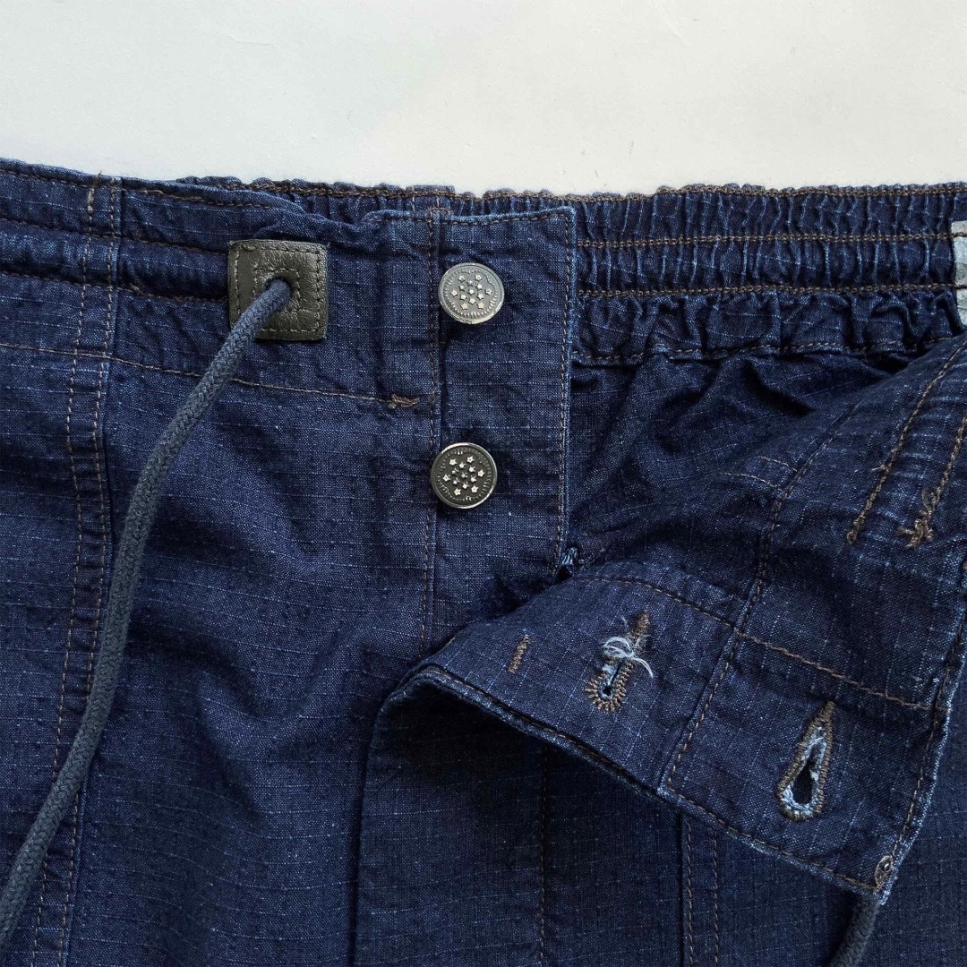 23SS 新品 RRL ダブルアールエル インディゴ ショートパンツ ショーツ-