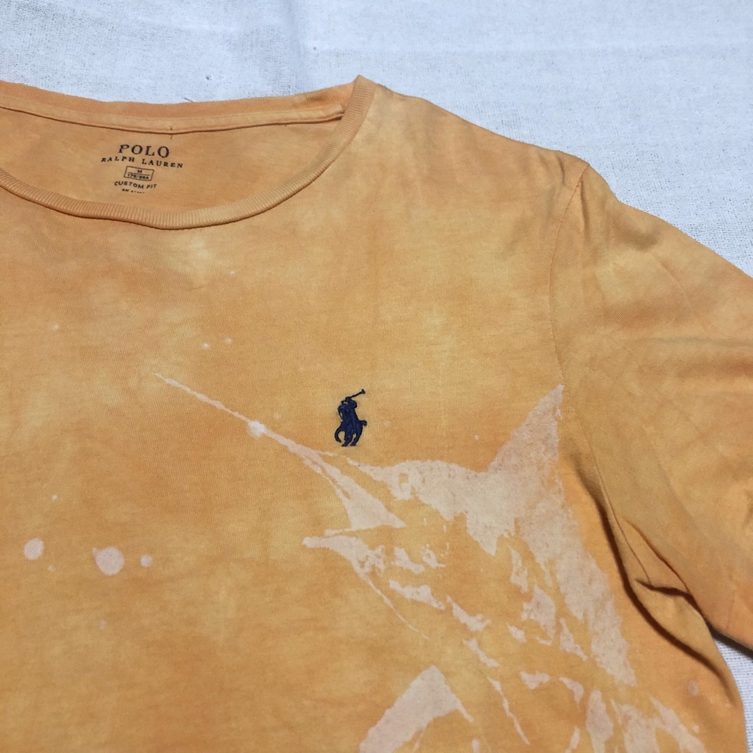 POLO RALPH LAUREN(ポロラルフローレン)の【美品】RALPH LAUREN ラルフローレン タイダイカジキプリントTシャツ メンズのトップス(Tシャツ/カットソー(半袖/袖なし))の商品写真