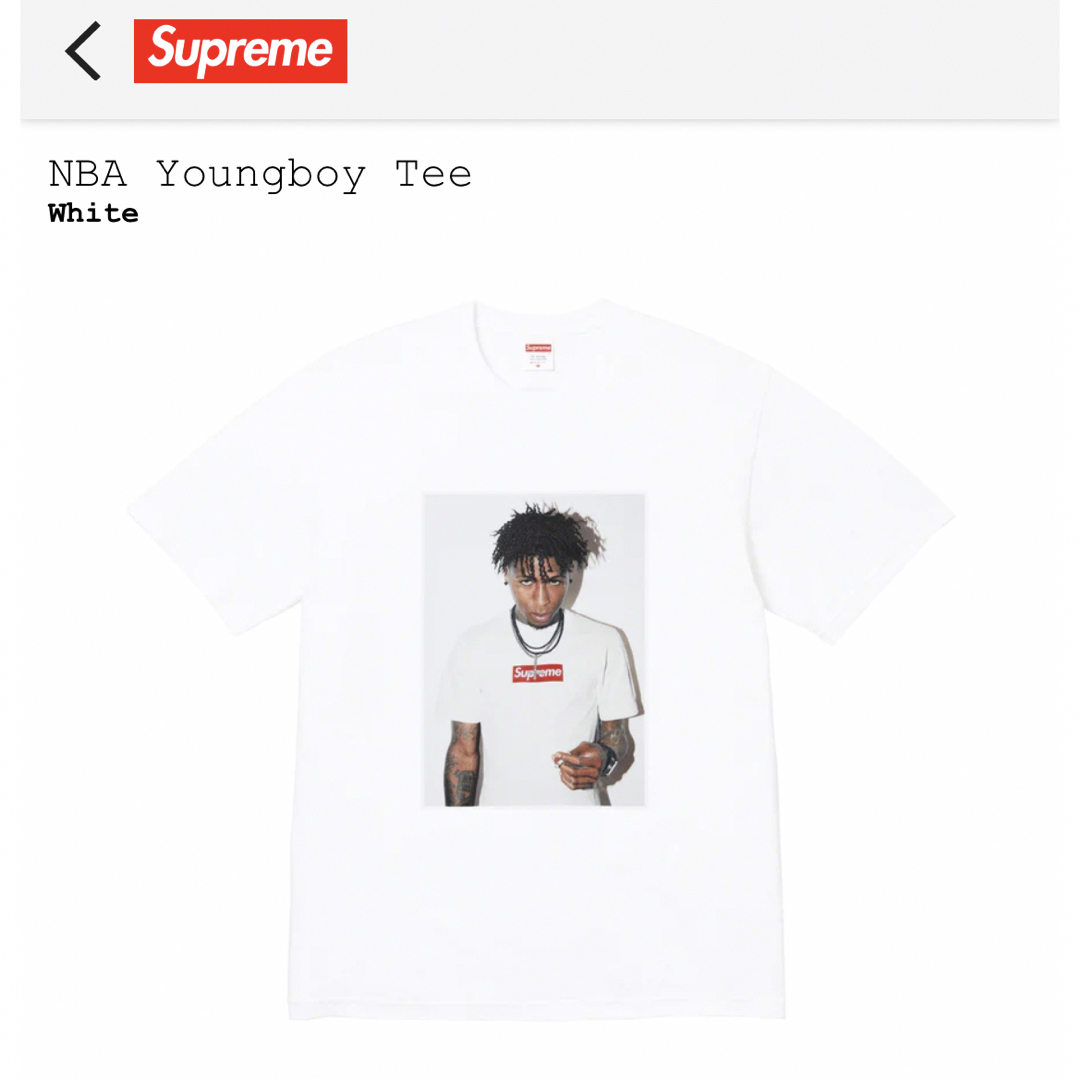 supreme ヤングボーイ　Tシャツ　セット