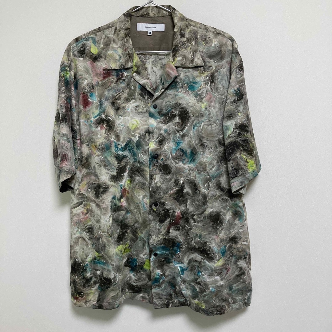 SASQUATCHfabrix.(サスクワッチファブリックス)のsasquatchfabrix  OPEN COLLAR H/S SHIRT メンズのトップス(シャツ)の商品写真