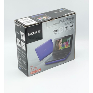 アンソニーピート(Anthony Peto)の中古 箱付 完品 SONY ソニー 7V型 ポータブルDVDプレーヤー 内蔵バッ(DVDプレーヤー)