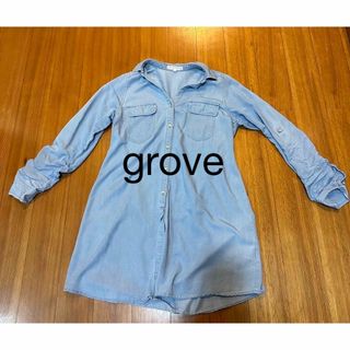 grove ♪グローブ ロングシャツ♪ (シャツ/ブラウス(長袖/七分))